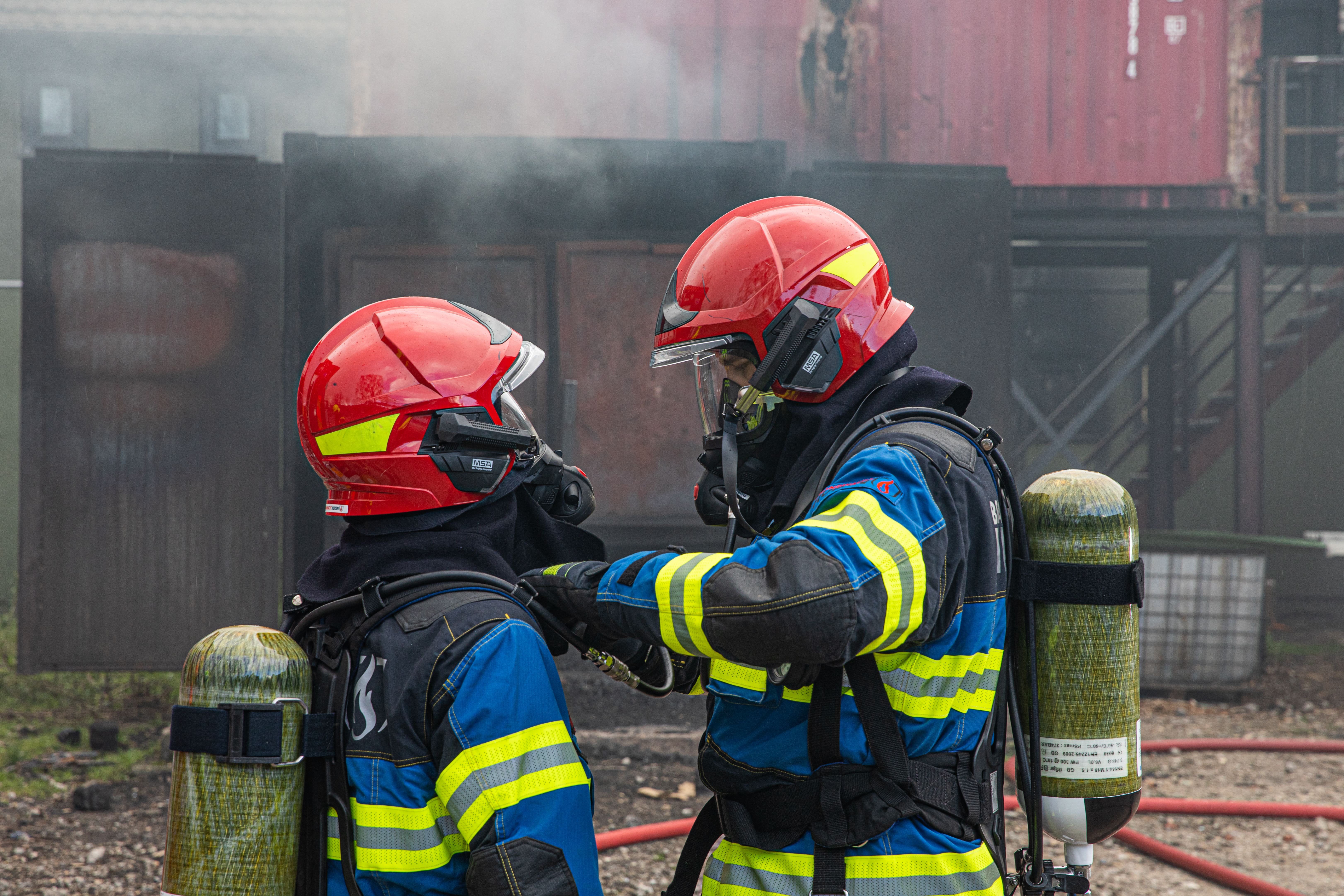 Fire in an apartment building in Arnhem