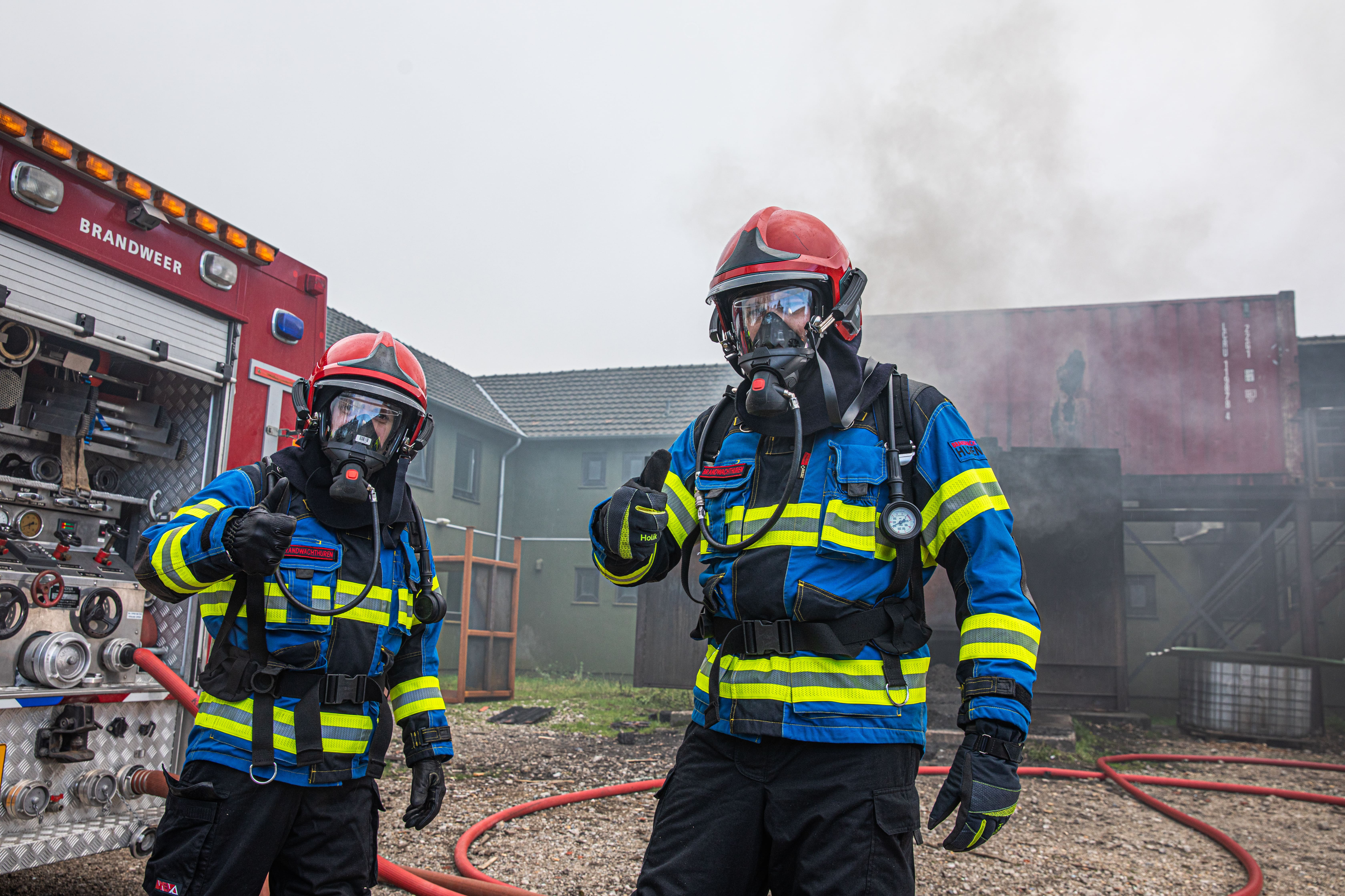 Fire in an apartment building in Arnhem